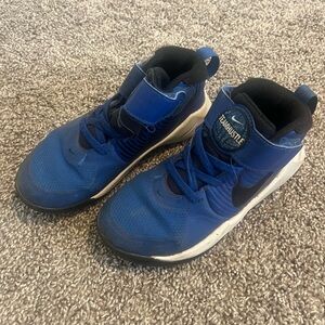 Nike Kids Blue and Black Sneakers Size 12C